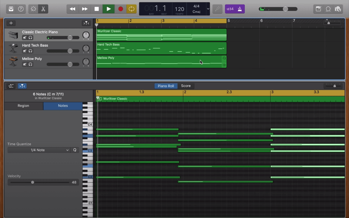 GarageBand Screenshot 2