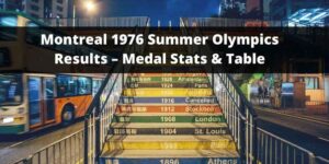 Montreal 1976 Summer Olympics Results – Medal Stats & Table