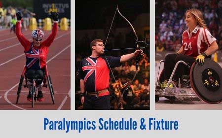 Paralympics Schedule & Fixture