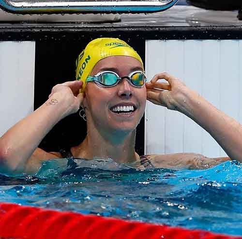 Emma McKeon Australian Female Swimmer