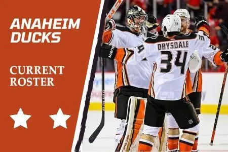Anaheim Ducks Current Roster & Players Lineup (2021-2022)