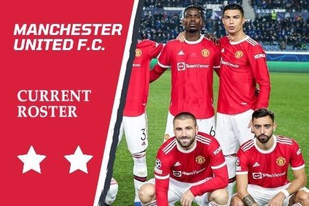 Manchester United F.C. Squad & Players Lineup (2021-2022)