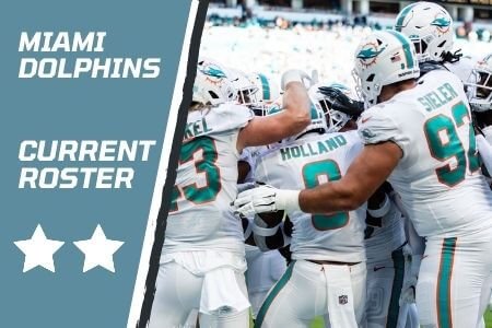 Miami Dolphins Roster & Player Lineup for 2021-2022
