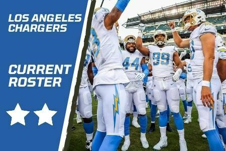 Los Angeles Chargers Current Roster & Squad for 2021-2022