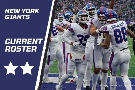 New York Giants Roster & Squad for 2021-2022