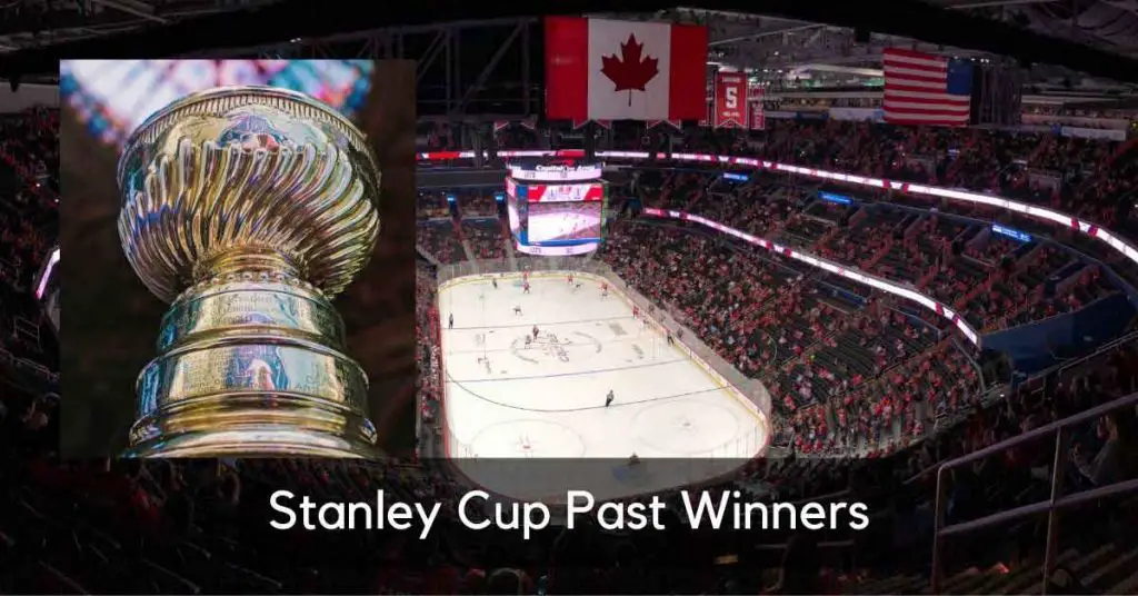 NHL Stanley Cup Past Winners by Year