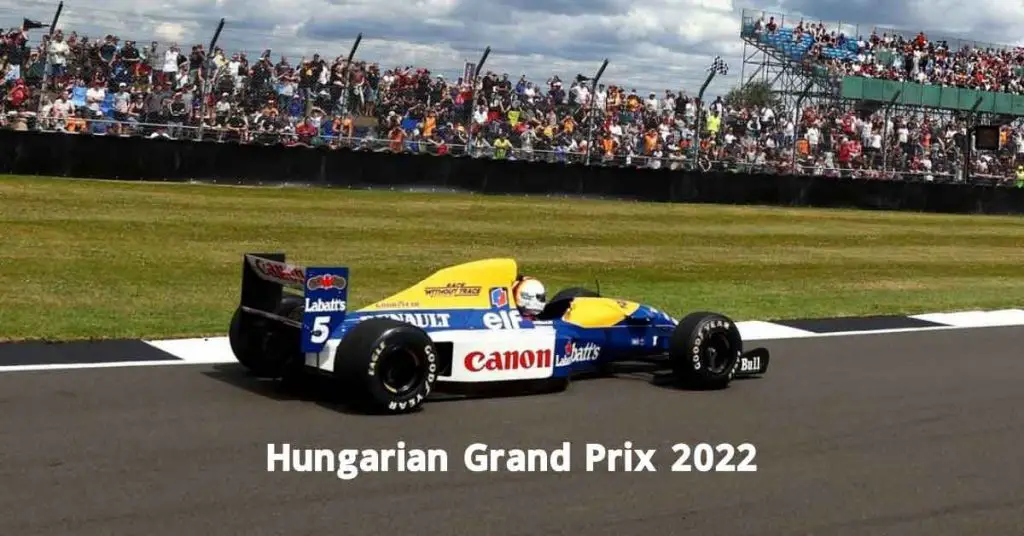 Hungarian Grand Prix 2022 TV Schedule & Time