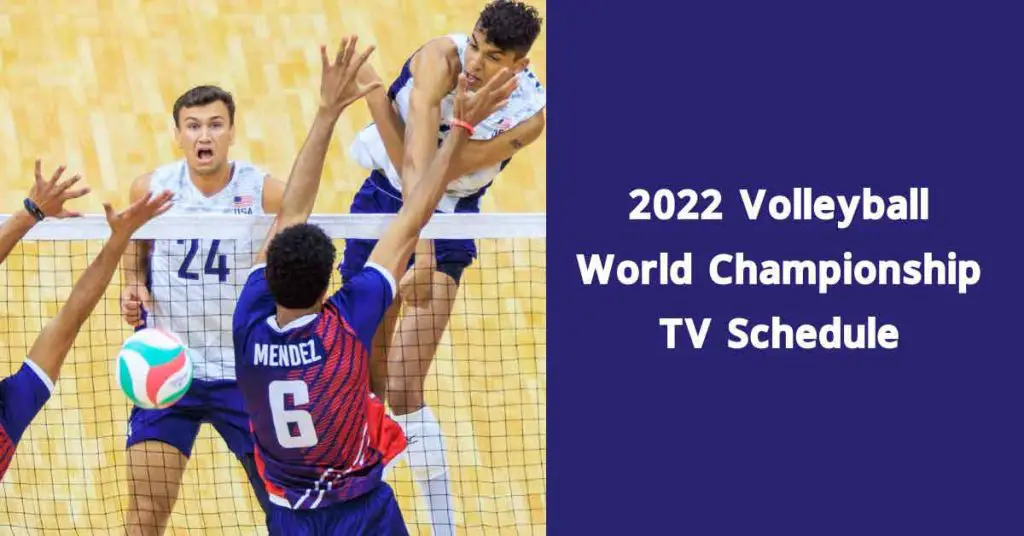 2022VolleyballWorldChampionshipTVSchedule OT Sports