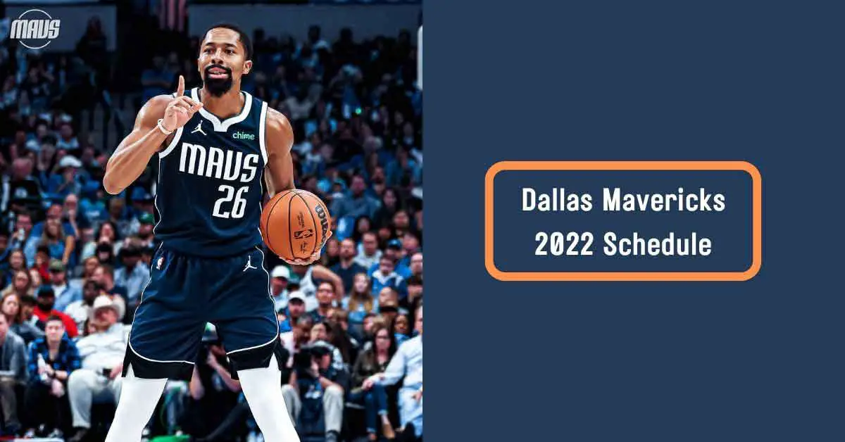 Dallas Mavericks 2022 Schedule