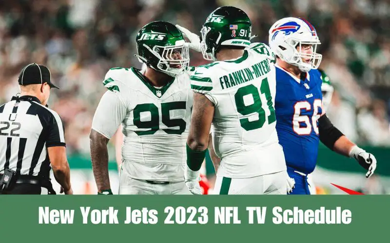 New York Jets 2023 NFL TV Schedule
