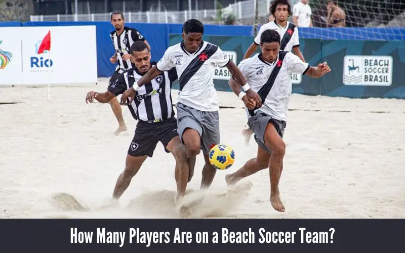 How Many Players Are on a Beach Soccer Team?