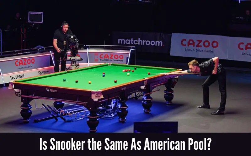 Is Snooker the Same As American Pool?