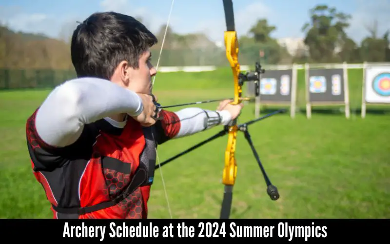 Archery Schedule at the 2024 Summer Olympics