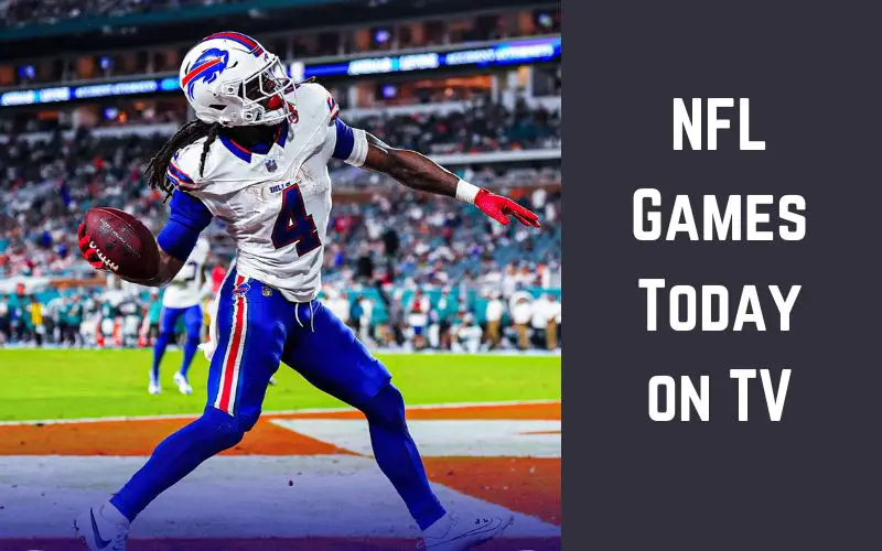 NFL Games Today on TV